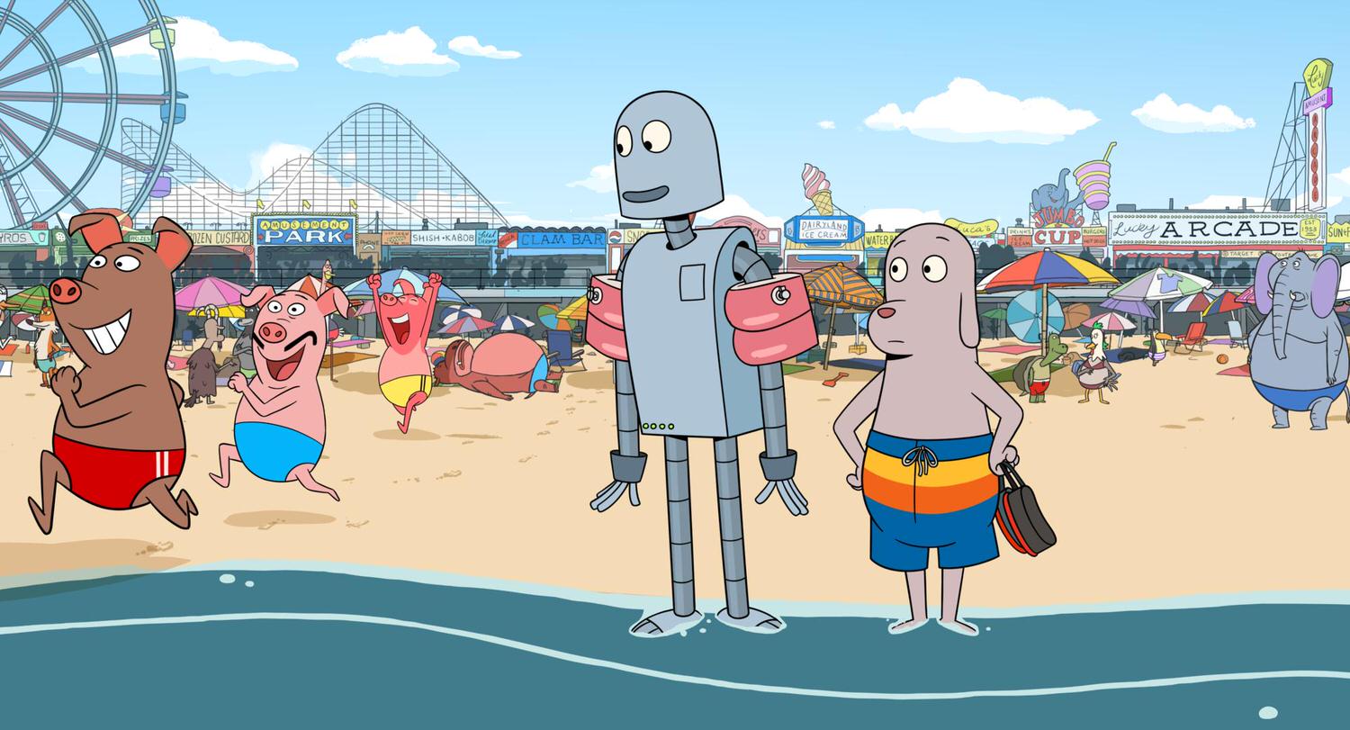 電影【再見機器人】小孩陪大人看的動畫，狗和機器人入圍奧斯卡最佳動畫 Robot Dreams