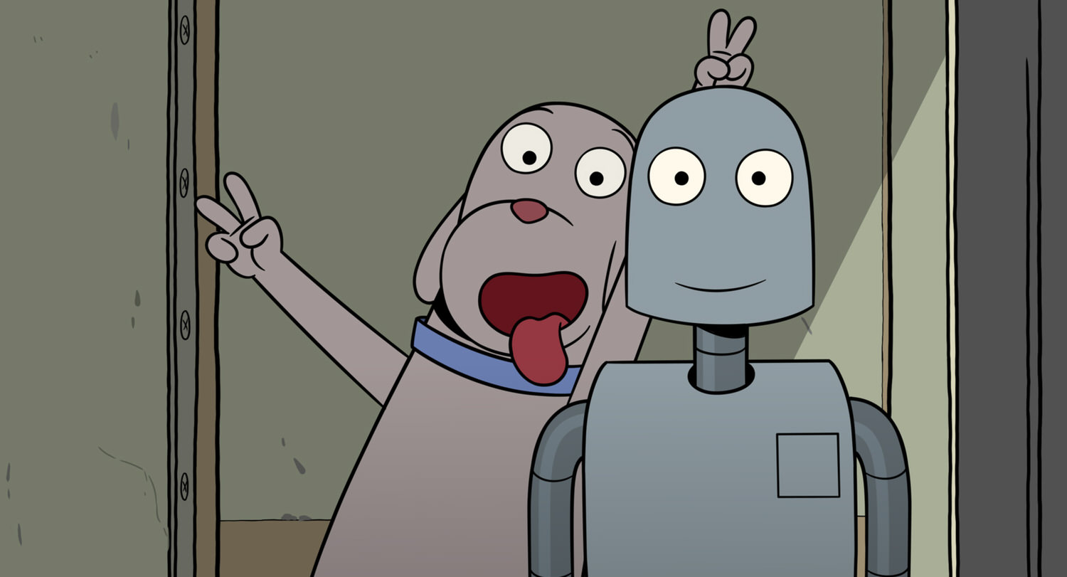 電影【再見機器人】小孩陪大人看的動畫，狗和機器人入圍奧斯卡最佳動畫 Robot Dreams